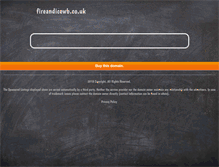 Tablet Screenshot of fireandicewb.co.uk